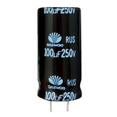 خازن 100 میکروفاراد 250 ولت دوو مدل SK-100250 بسته 4 عددی