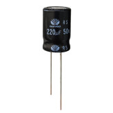 خازن 220 میکروفاراد 50 ولت دوو مدل SK-22050 بسته 4 عددی